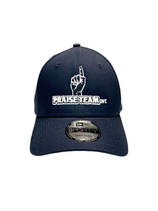 John 3:16 New Era Embroidered Navy & White Structured Cap