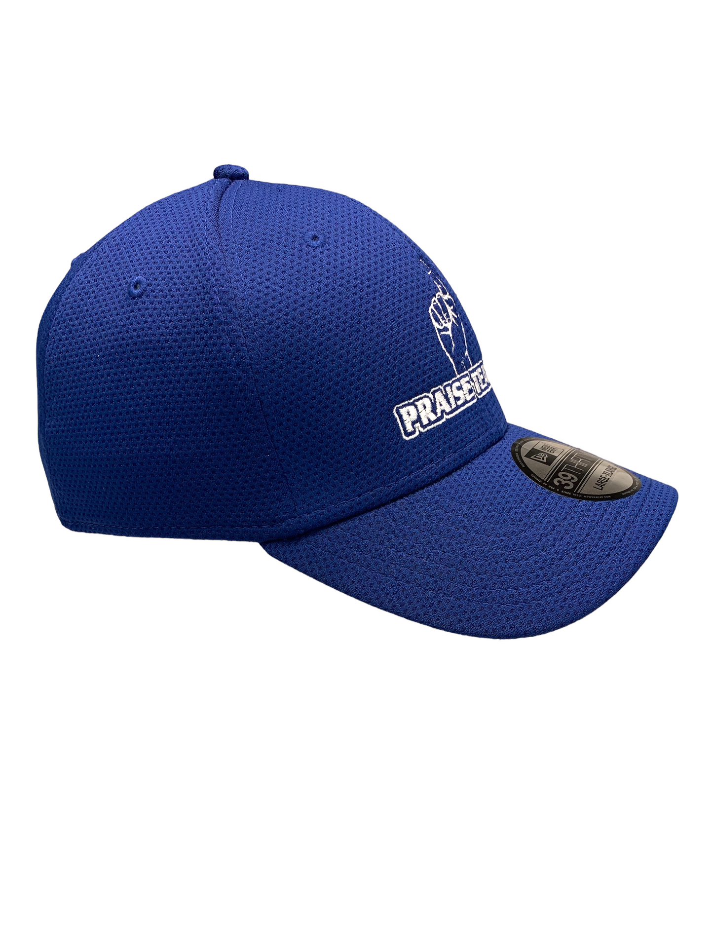 John 3:16 New Era Embroidered Royal Blue & White Stretch Fit Cap