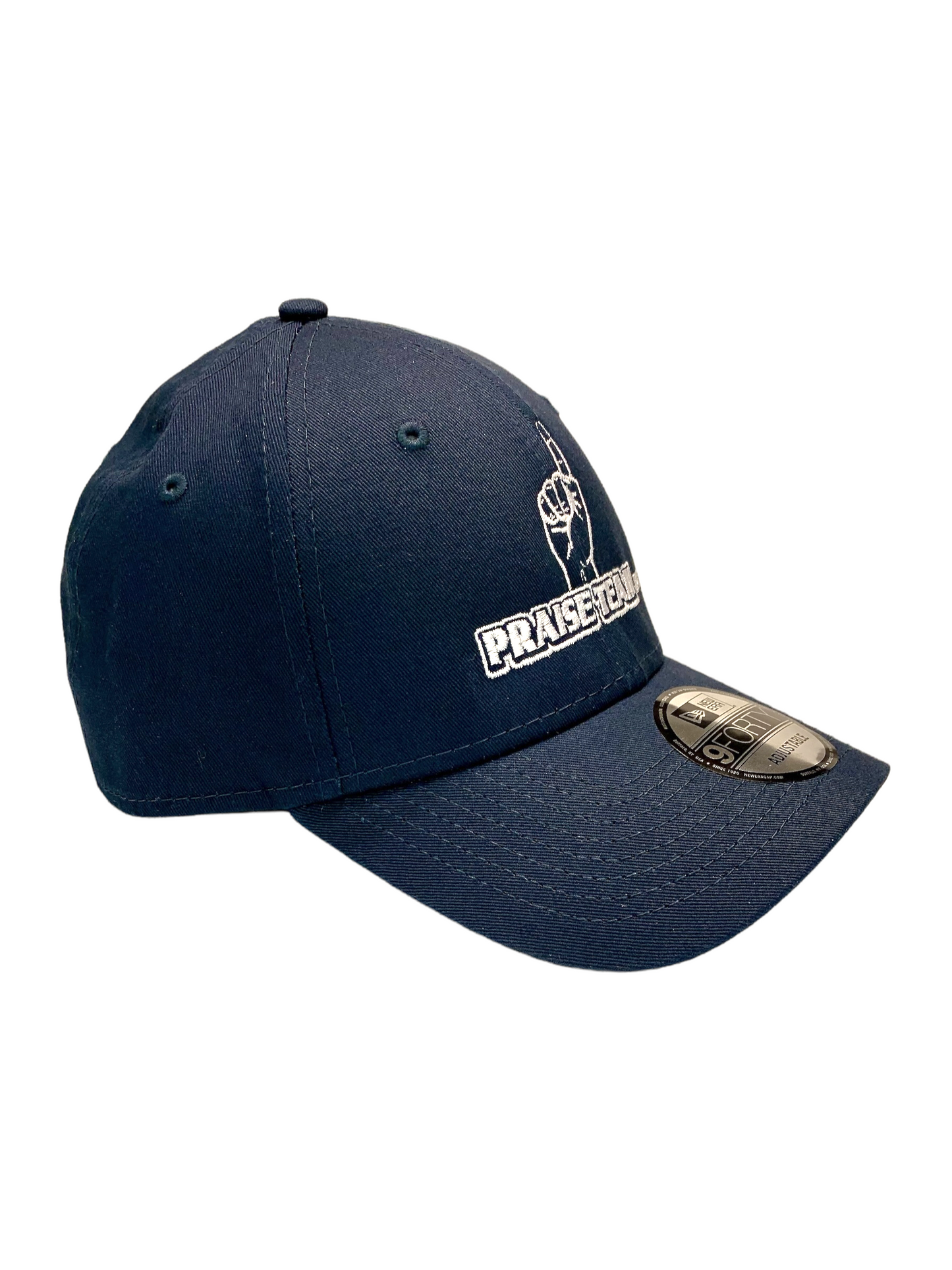 John 3:16 New Era Embroidered Navy & White Structured Cap
