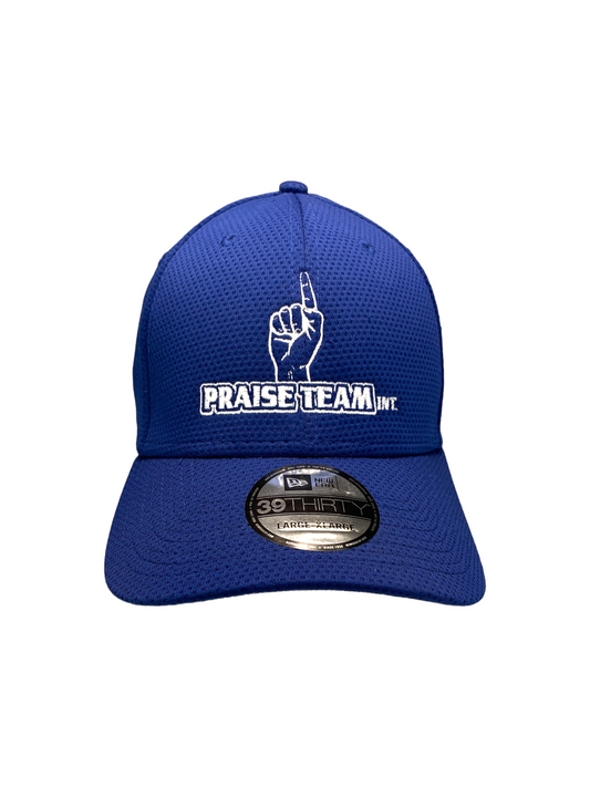 John 3:16 New Era Embroidered Royal Blue & White Stretch Fit Cap