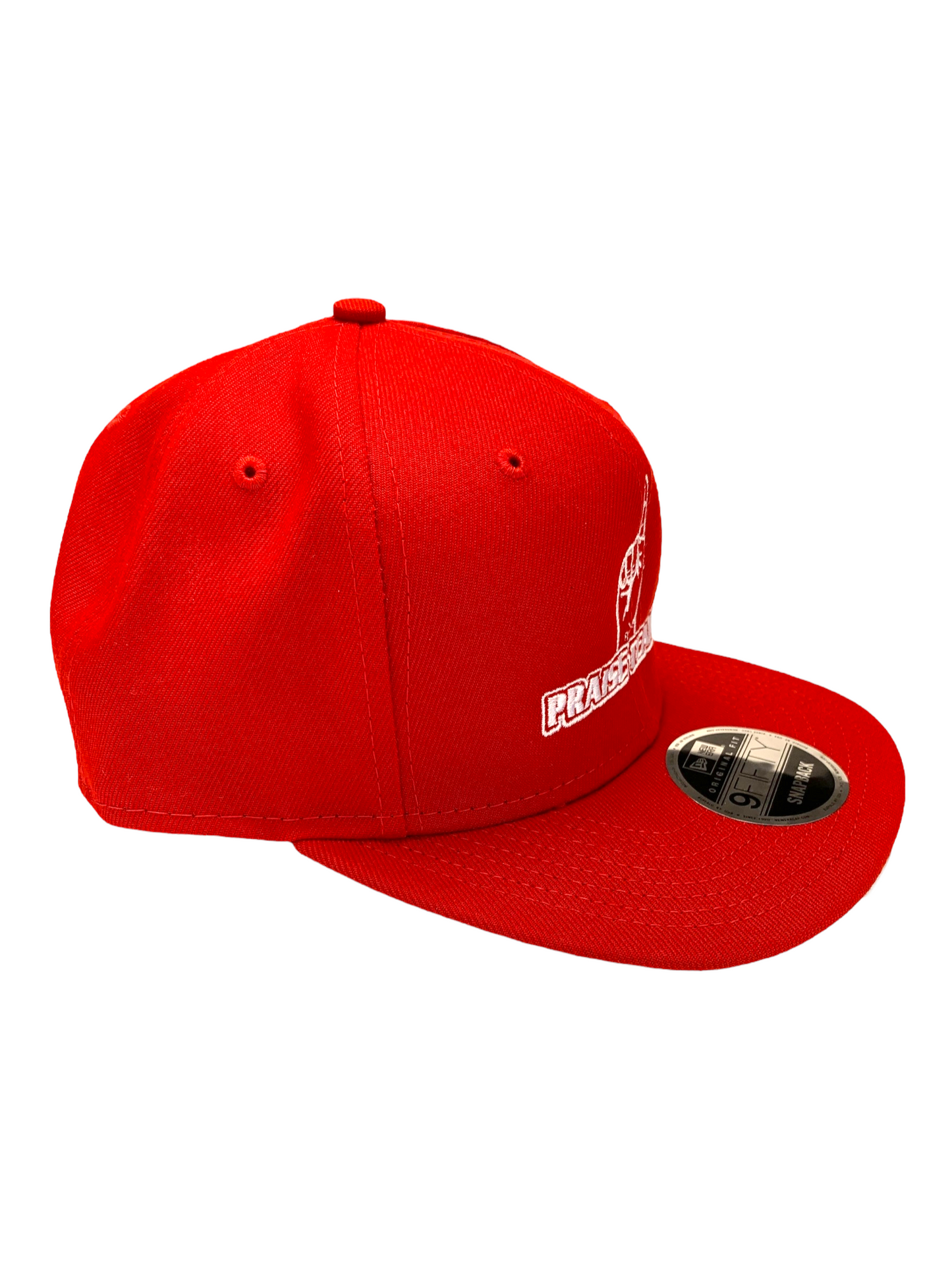 John 3:16 New Era Embroidered Red & White Flat Bill Snapback Cap