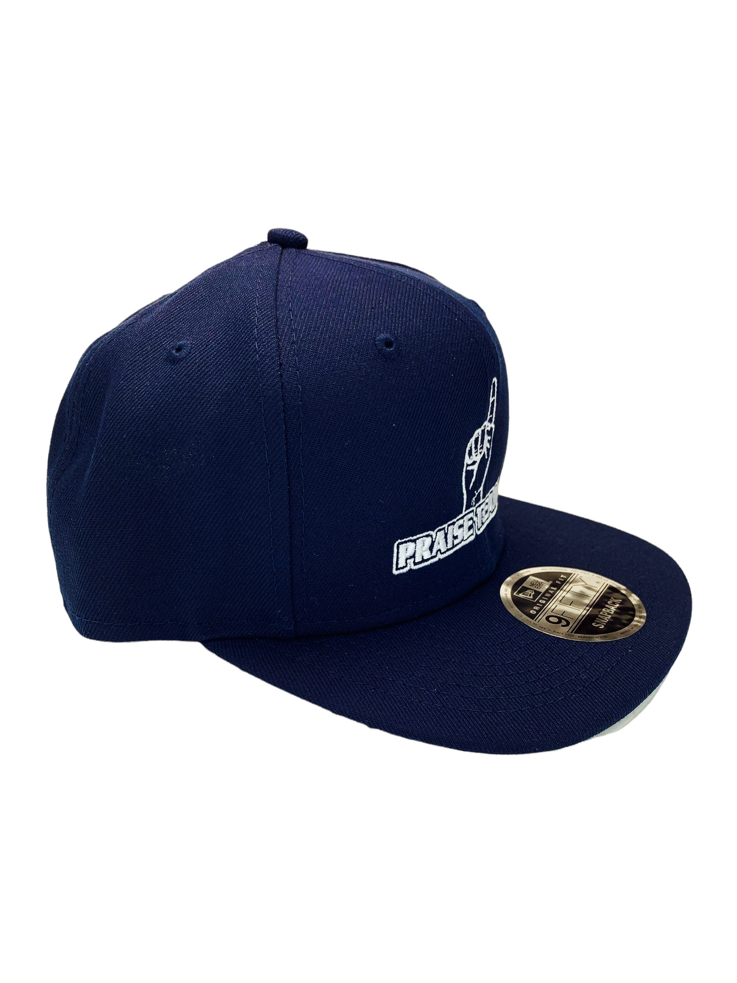 John 3:16 New Era Embroidered Navy & White Flat Bill Snapback Cap