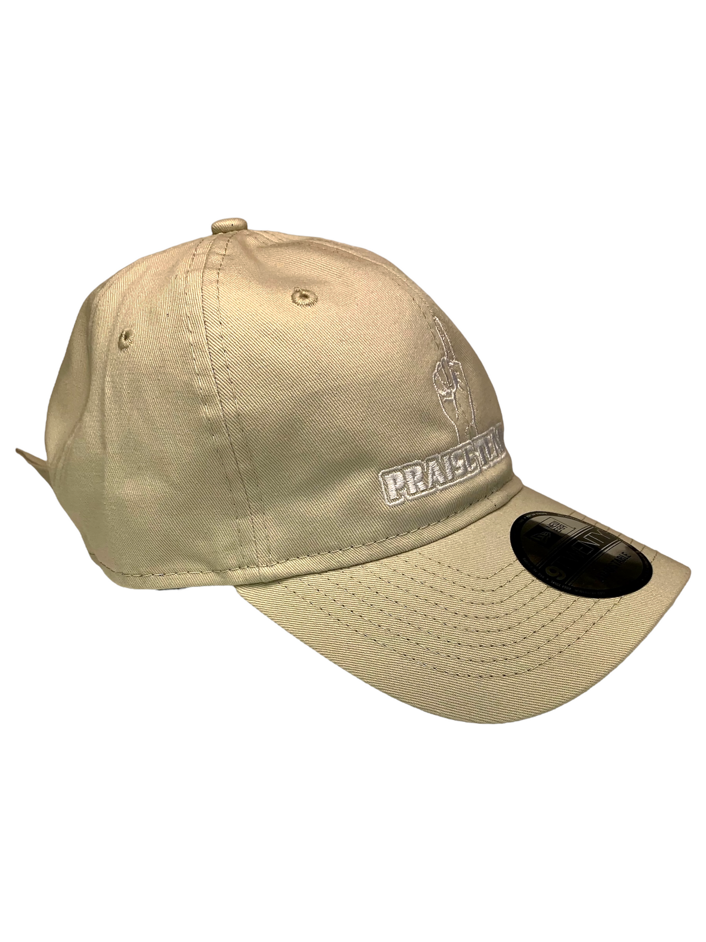 John 3:16 New Era Embroidered Stone & White Unstructured Cap