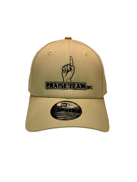 John 3:16 New Era Embroidered Khaki & Black Structured Cap