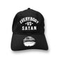 Everybody -Vs - Satan New Era Embroidered  Black & White  Unstructured Cap
