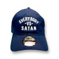 Everybody -Vs- Satan New Era Navy & White Unstructured Cap