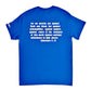 Everybody-Vs-Satan Royal Blue & White Unisex T-shirt