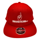 John 3:16 New Era Embroidered Red & White Flat Bill Snapback Cap