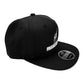 John 3:16 New Era Embroidered Black & White Flat Bill Snapback Cap