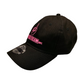 John 3:16 New Era Embroidered  Black & Pink Unstructured Cap