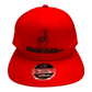 John 3:16 New Era Embroidered Red & Black  Flat Bill Snapback Cap