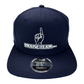 John 3:16 New Era Embroidered Navy & White  Flat Bill Snapback Cap