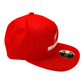 John 3:16 New Era Embroidered Red & White Flat Bill Snapback Cap