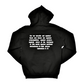 EVS Ephesians 6:12 Black & White Hoodie