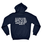 EVS Ephesians 6:12 Navy & White Hoodie