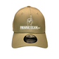 John 3:16 New Era Embroidered  Khaki & White Structured Cap