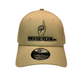 John 3:16 New Era  Embroidered Khaki & Black Structured Cap