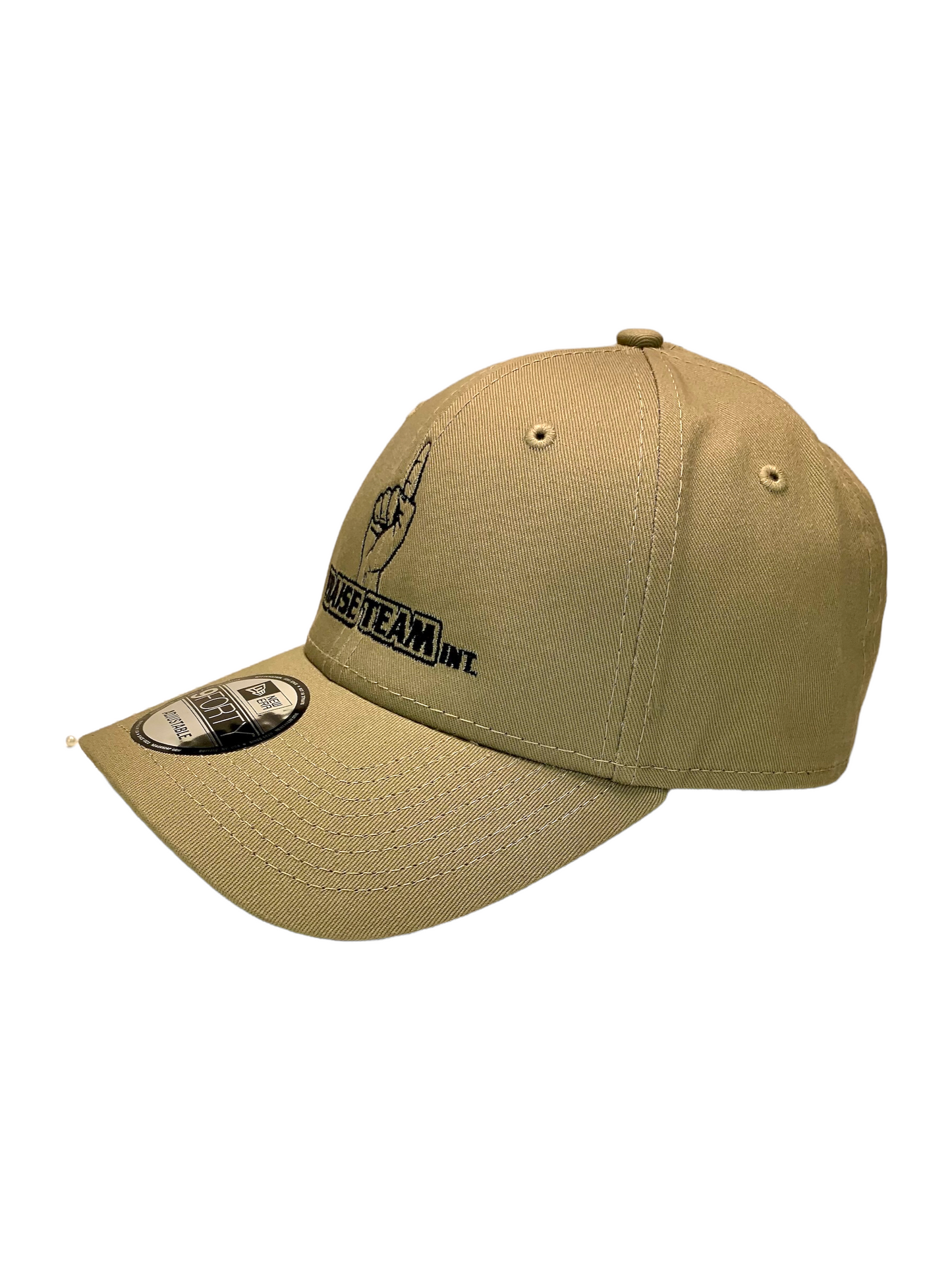 John 3:16 New Era  Embroidered Khaki & Black Structured Cap