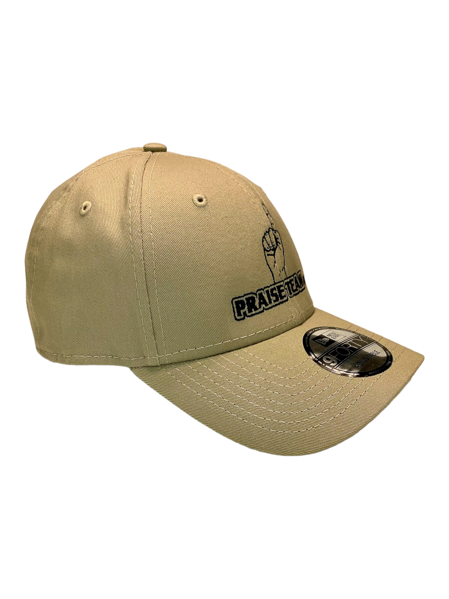 John 3:16 New Era  Embroidered Khaki & Black Structured Cap